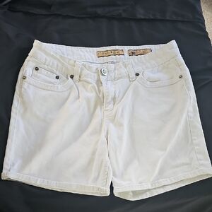Casual White Jean Shorts for Women